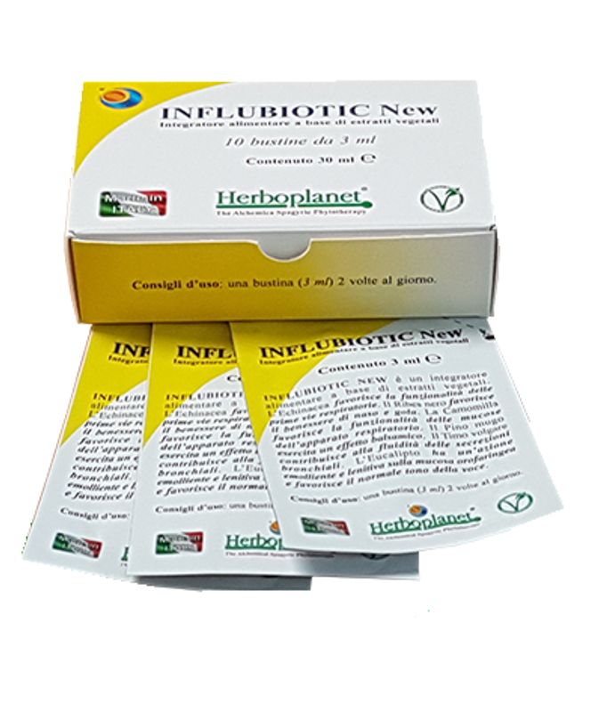 Herboplanet Influbiotic new 10 bustine 3ml-1