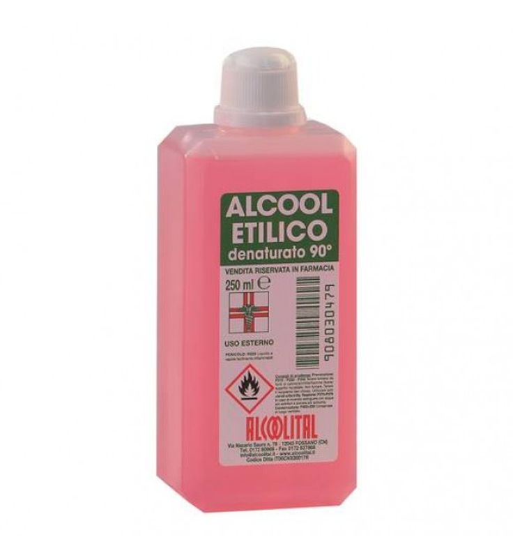 Alcool Etilico Denaturato 90° 250ml-1