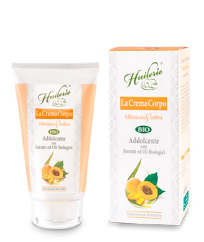 Huilerie Crema Corpo Albicocca&Ambra Addolcente bio 150ml-1