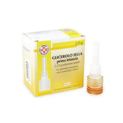 Glicerolo Sella prima infanzia 2,25g soluzione rettale 6 contenitori monodose-1
