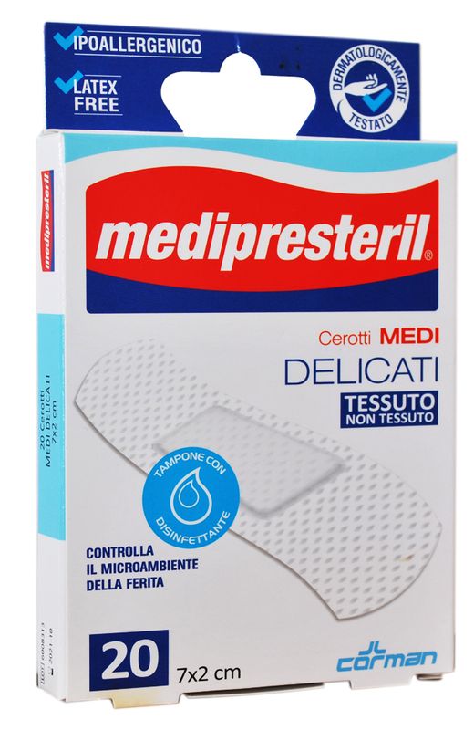 MediPresteril 20 cerotti Medi Delicati 7 x 2 cm-1