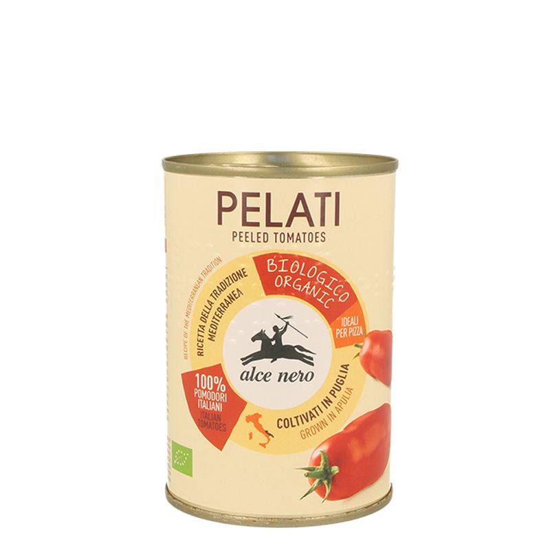 Alce Nero Pomodori Pelati Biologici 400g-1