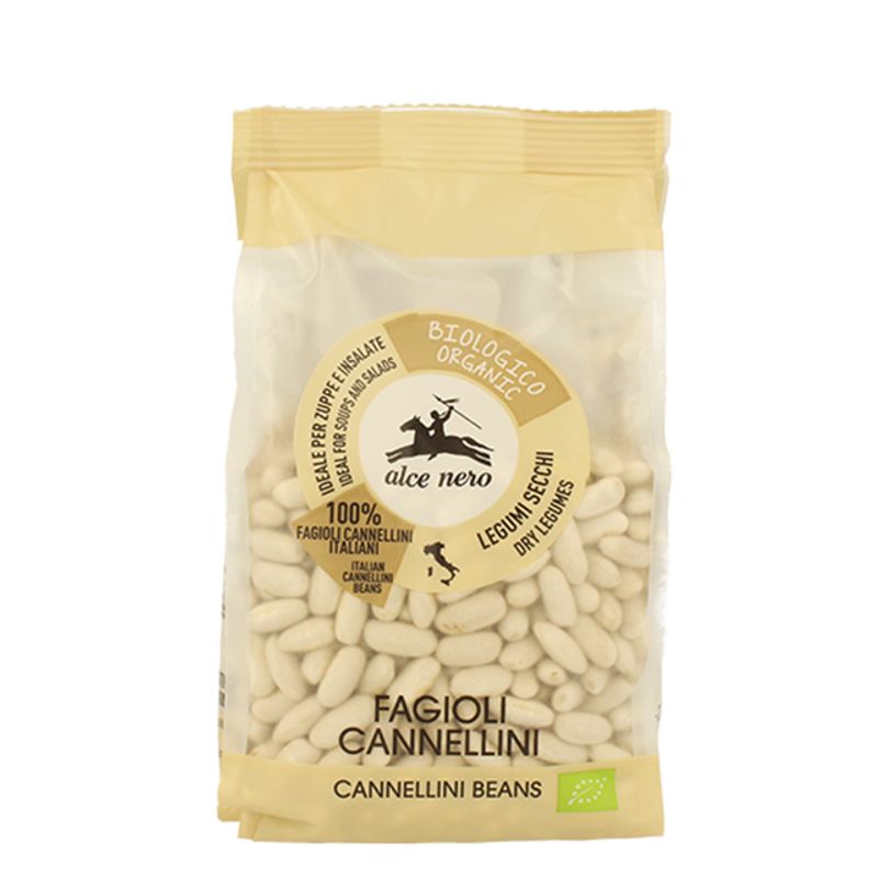 Alce Nero Fagioli Cannellini Biologici 400g-1