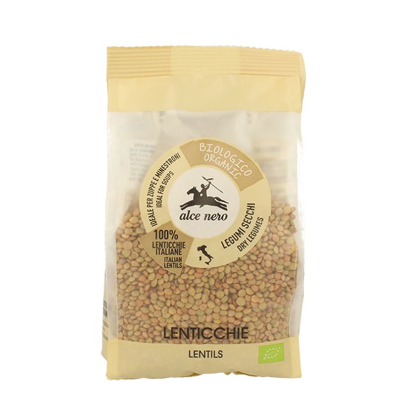 Alce Nero Lenticchie Secche Biologiche 400g-1