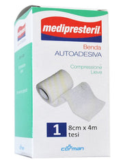 MediPresteril 1 benda autoadesiva 8cmx4m-1