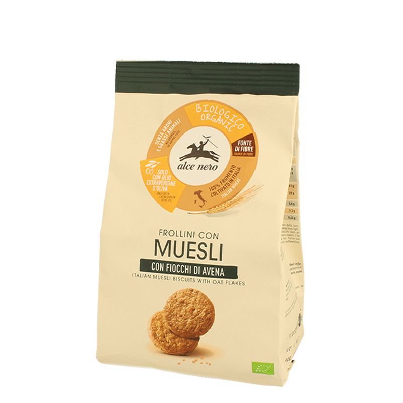 Alce Nero Frollini con Muesli Biologici 250g-1