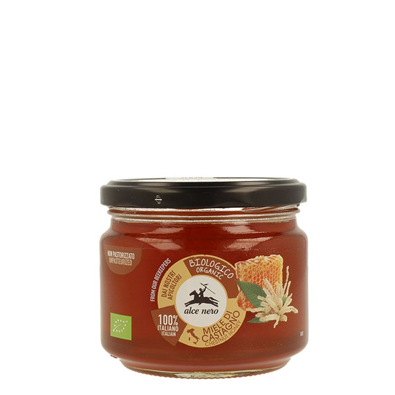 Alce Nero Miele di Castagno Biologico 300g-1