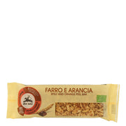 Alce Nero Barretta al Farro e Arancia con Cioccolato Biologica 22g-1