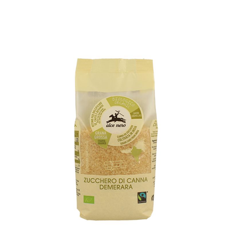 Alce Nero Zucchero di Canna Demerara Biologico 500g-1