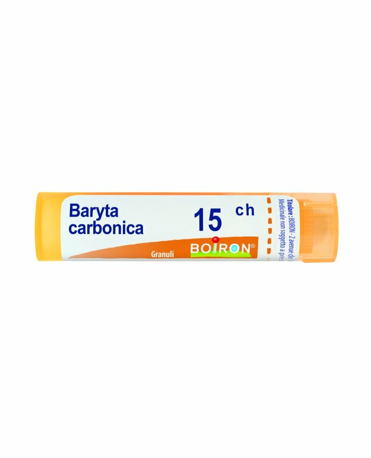Boiron Baryta Carbonica 15Ch medicinale omeopatico granuli 1g-1