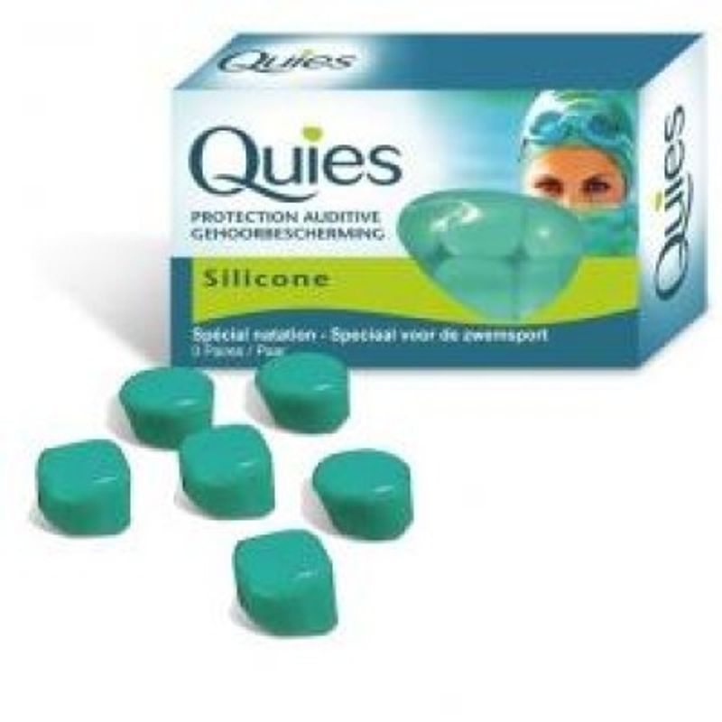 Quies Tappo Auricolare in Silicone 3 paia-1