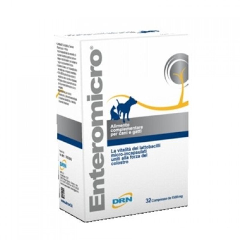 Enteromicro complemente alimentare per cani e gatti 32 capsule-1