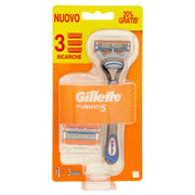 Gillette Fusion 5 Rasoio +3 testine di ricambio-1