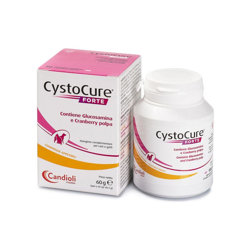 Candioli CystoCure Forte Compresse Appetibili  Indicato Nelle Infezioni Delle Vie Urinarie 30 Compre-1