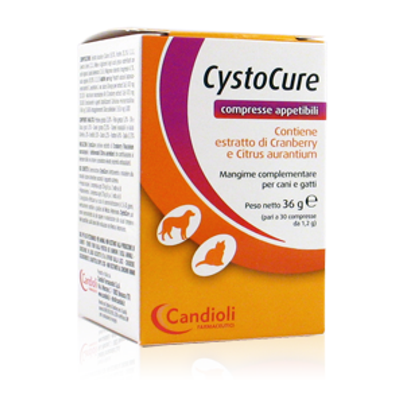 Candioli CystoCure Forte Compresse Appetibili  Indicato Nelle Infezioni Delle Vie Urinarie 30 Compre-1