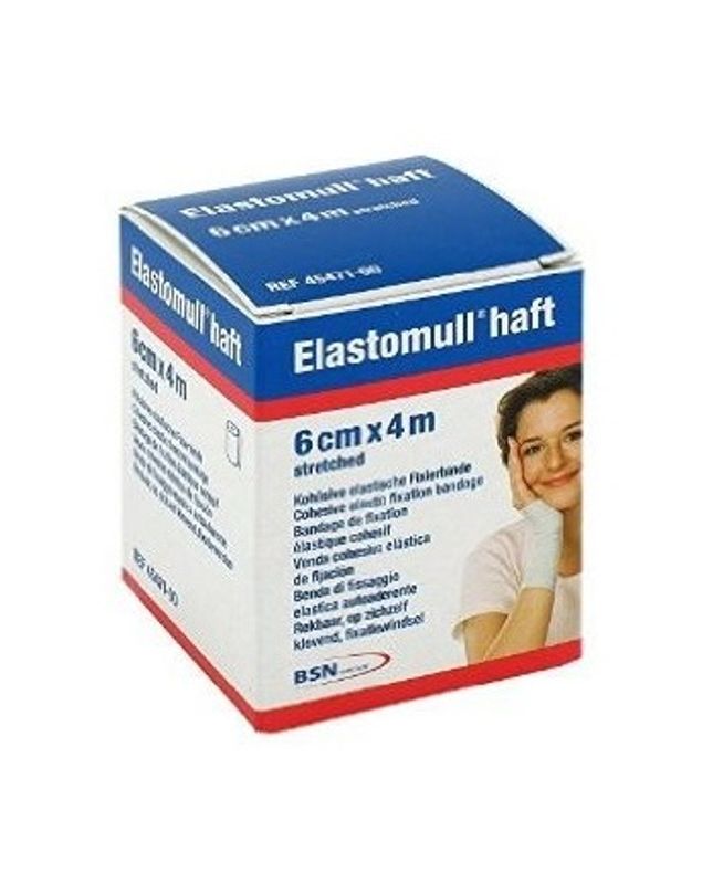 Elastomull Haft Benda Elastica Autoaderente 6x400cm-1