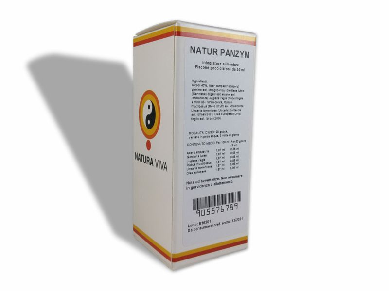 Natura Viva Natur Panzym Gocce 50ml-1