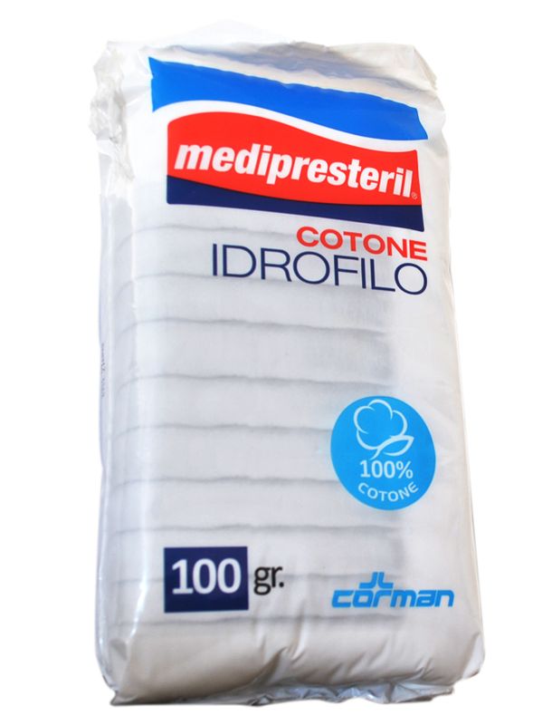 MediPresteril 100% Cotone idrofilo 100 gr-1