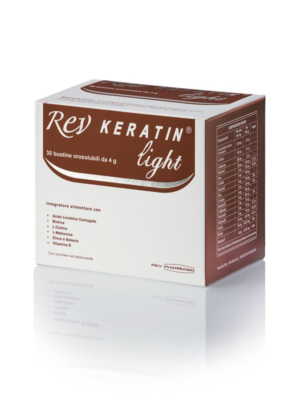 Rev Keratin Light benessere di unghie e capelli 30 bustine-1