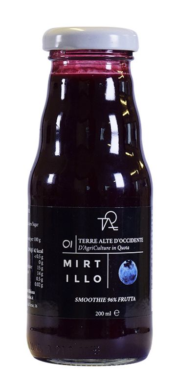 Terre Alte d'Occidente Purea di Frutta Mirtilli e Zucchero 200ml-1