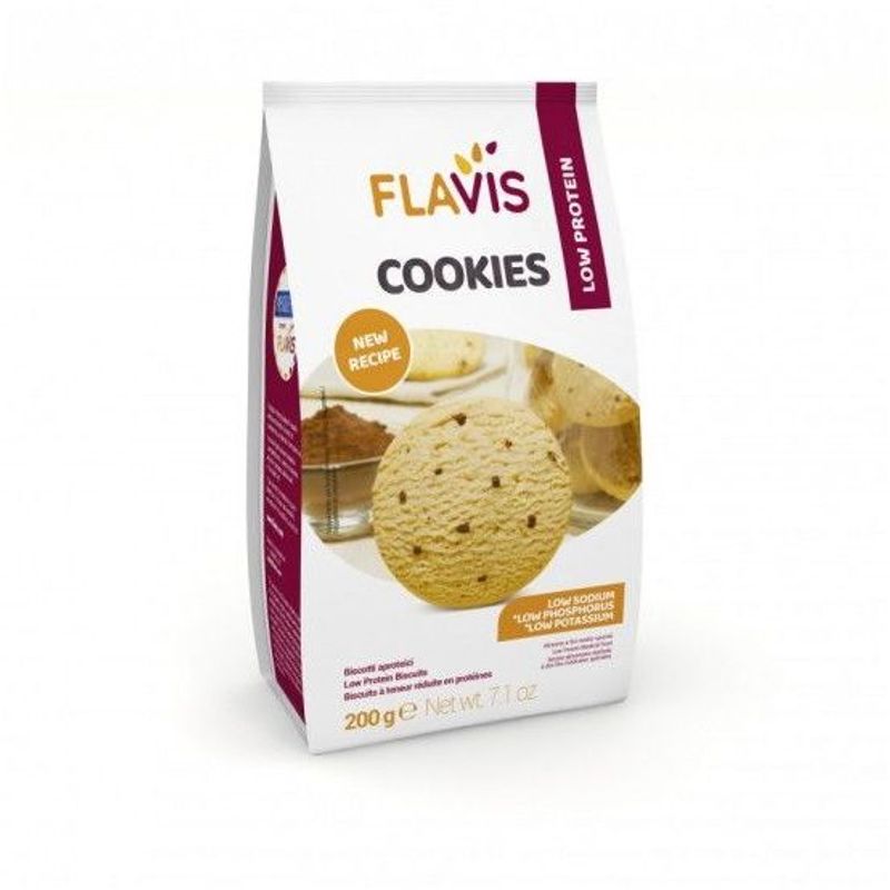 Schar Mevalia Flavis Cookies con cioccolato senza glutine 200g-1