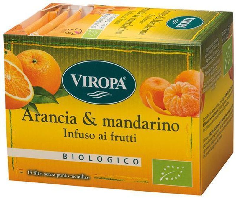 Viropa Tisana Arancia e Mandarino biologico 15 filtri-1