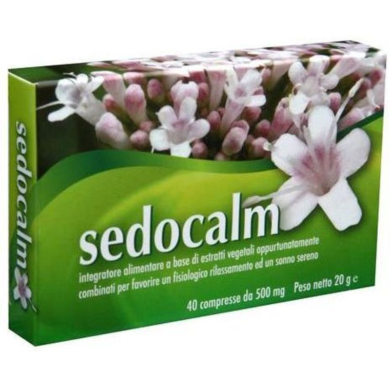 Sedocalm utile per il rilassamento 40 compresse-1