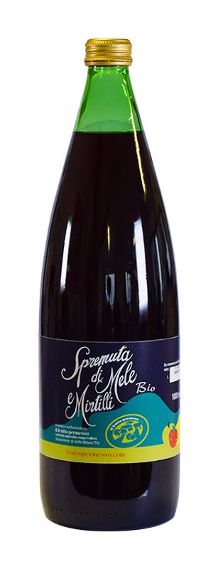 Il Frutto Permesso Spremuta di Mele e Mirtilli bio 1000ml SCADENZA 31/12-1