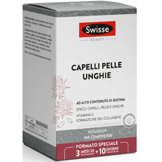 Swisse Beauty Capelli Pelle Unghie 100 Compresse-1