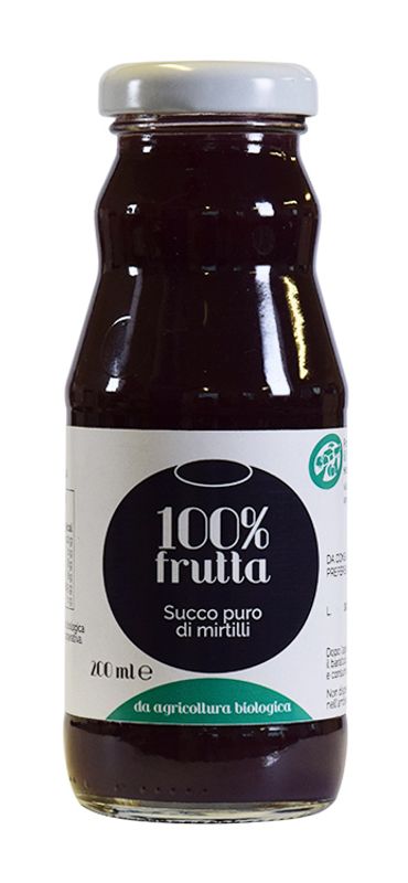 Il Frutto Permesso Succo Puro di Mirtilli 200ml SCADENZA 31/12-1
