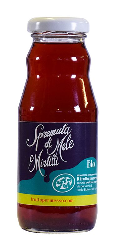 Il Frutto Permesso Spremuta di Mele e Mirtilli bio 200ml SCADENZA 31/12-1
