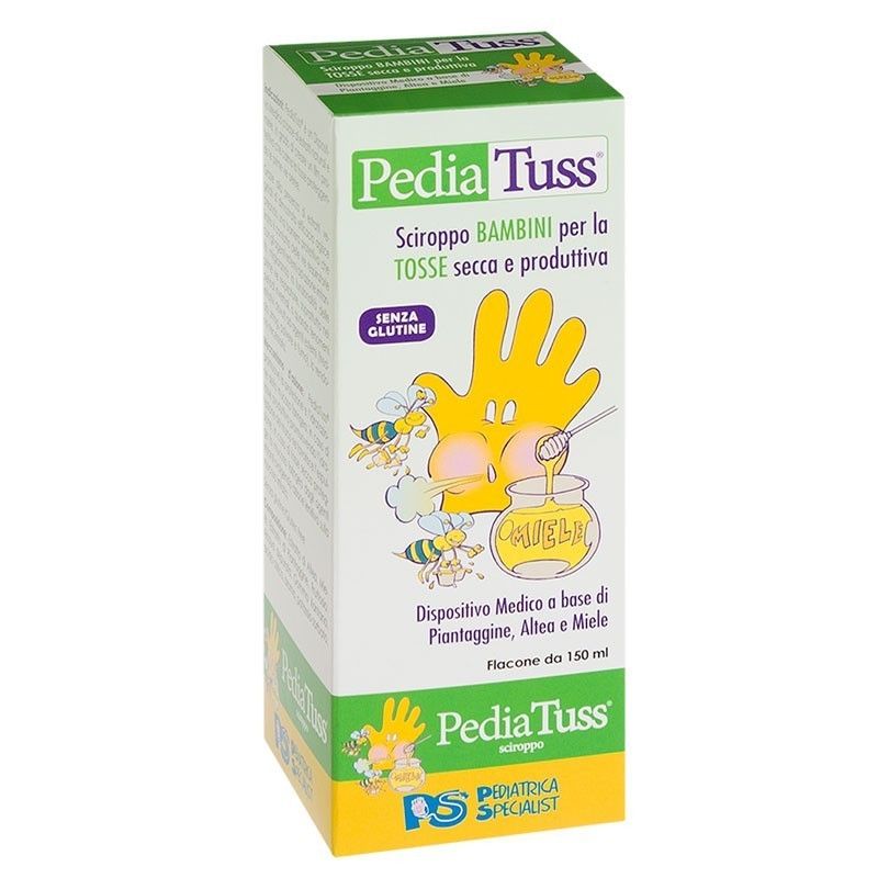 Pediatrica PediaTuss Sciroppo utile per le vie respiratorie 150ml-1