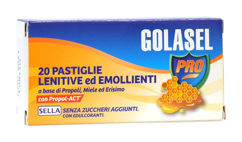 Sella Golasel 20 pastiglie lenitive ed emollienti-1