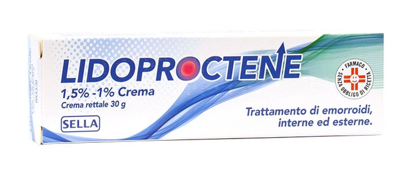 Sella Lidoproctene crema rettale 30g-1