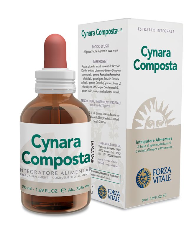 Forza Vitale Cynara Composta Ecosol utile per il fegato 50ml-1
