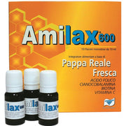 Amilax 600 a base di pappa reale 10 flaconcini-1