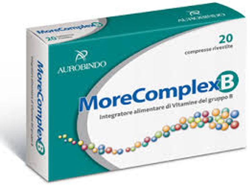 MoreComplex B utile per i cambi di stagione 20 compresse-1