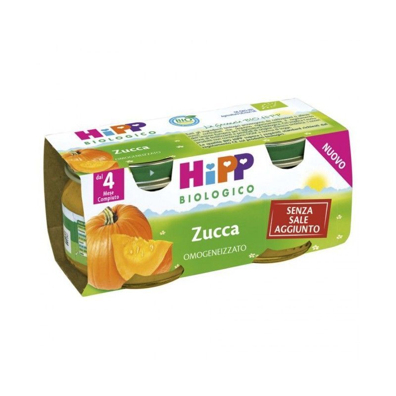 Hipp Omogeneizzato Bio di Zucca 160g-1