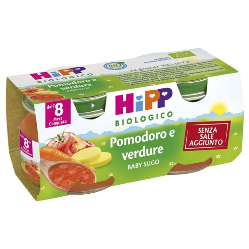 Hipp Sugo Bio Pomodoro e Verdure 160g-1