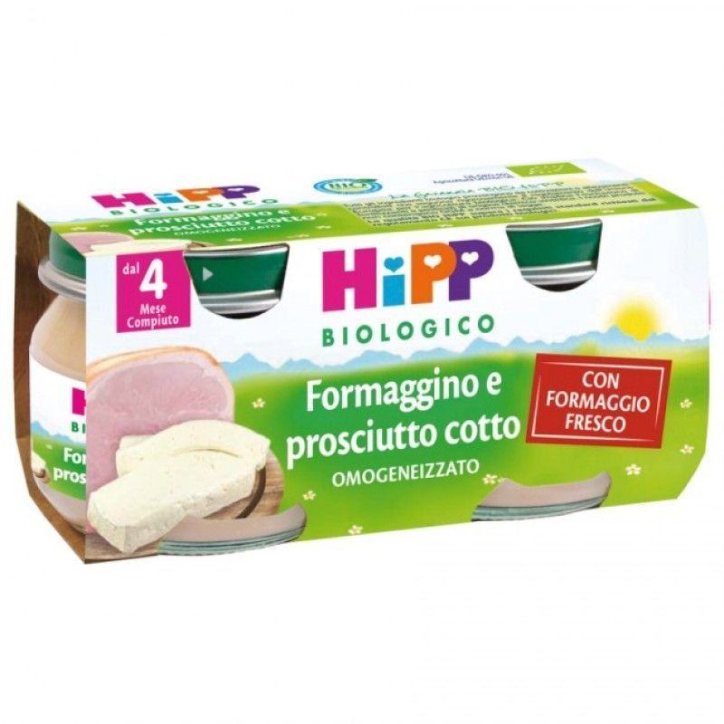 Hipp Formaggino e Prosciutto Cotto bio 160g-1