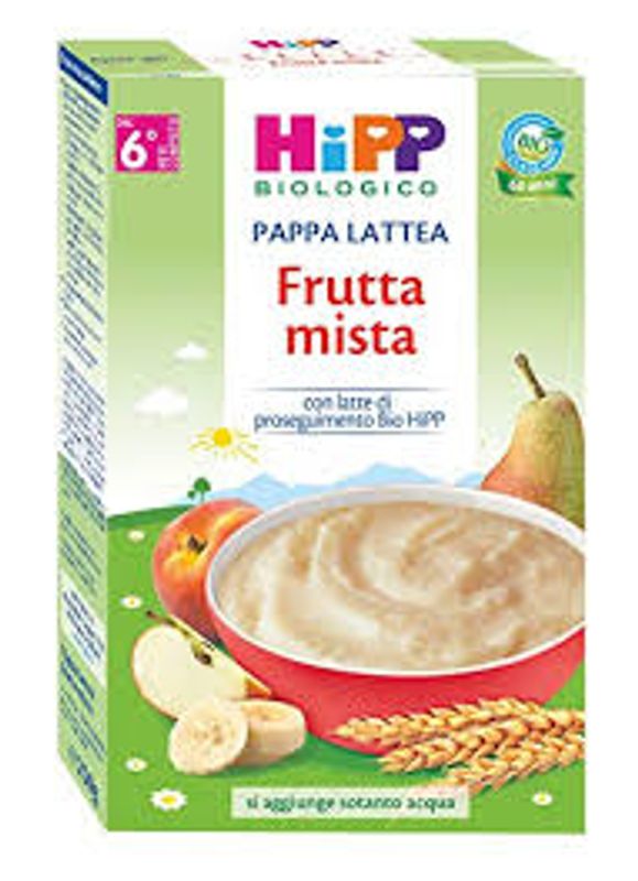 Hipp Pappa Lattea Bio Frutta Mista 250g-1