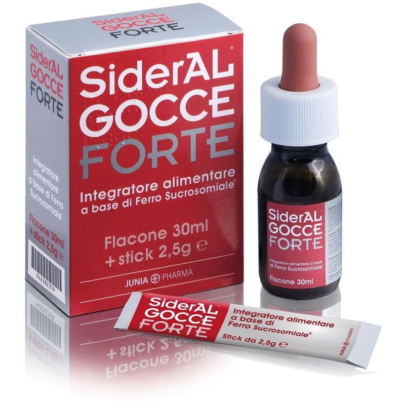 Sideral Gocce Forte a base di ferro 30ml-1