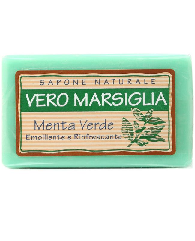 Nesti Dante Sapone Naturale Vero Marsiglia Menta Verde 150g-1