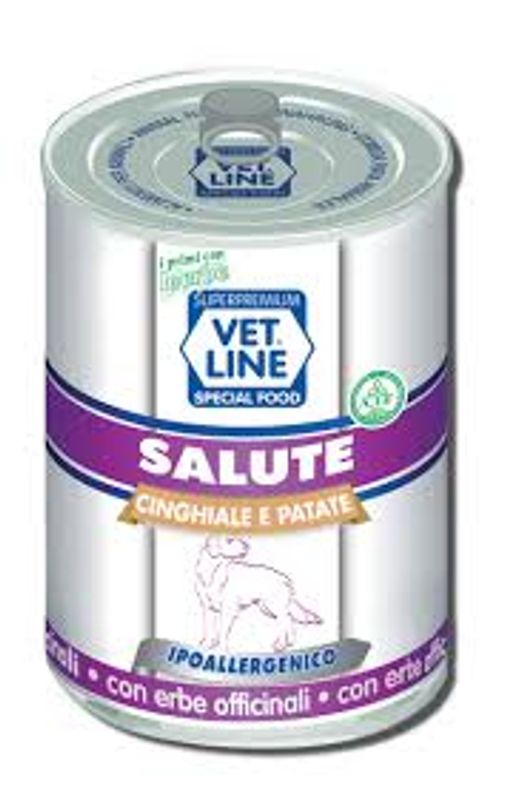 VetLine Salute Cinghiale con Patate 400g-1