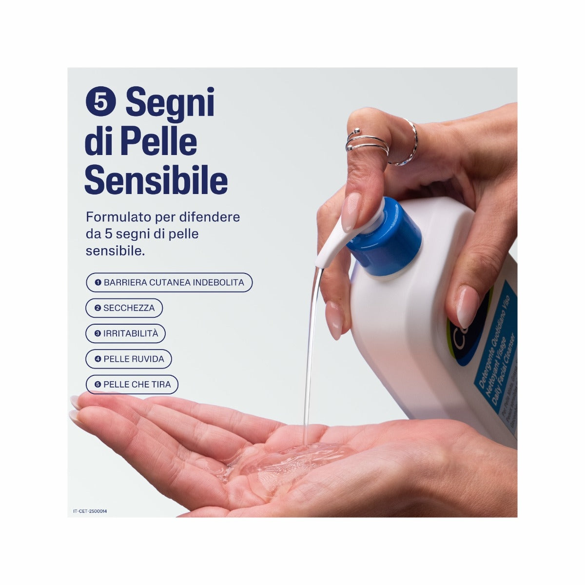 Cetaphil Detergente Quotidiano Viso Pelle Mista Grassa 473ml-8