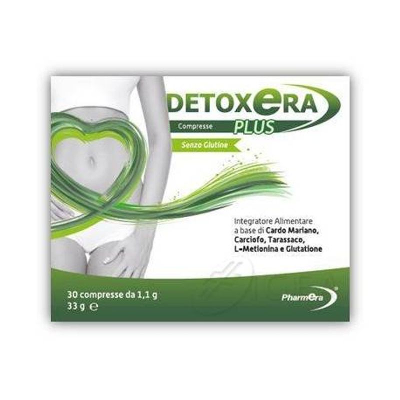 Detoxera Plus utile per le funzioni depurative 30 compresse-1