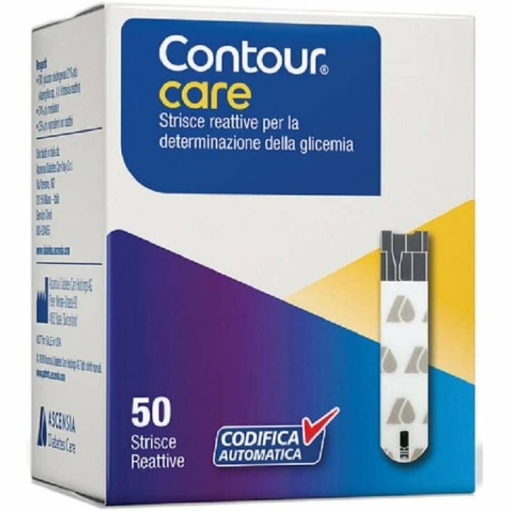 Contour Care Strisce Reattive 50 Pezzi-1