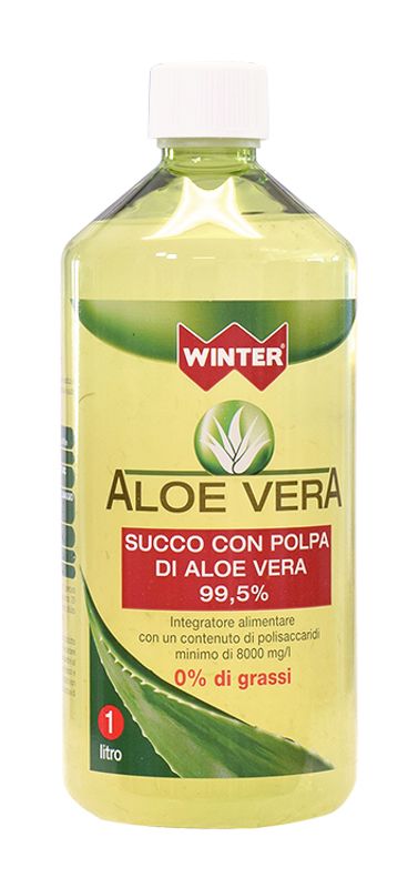 Winter Succo con Polpa di Aloe Vera 99.5% benessere intestinale 1 litro-1