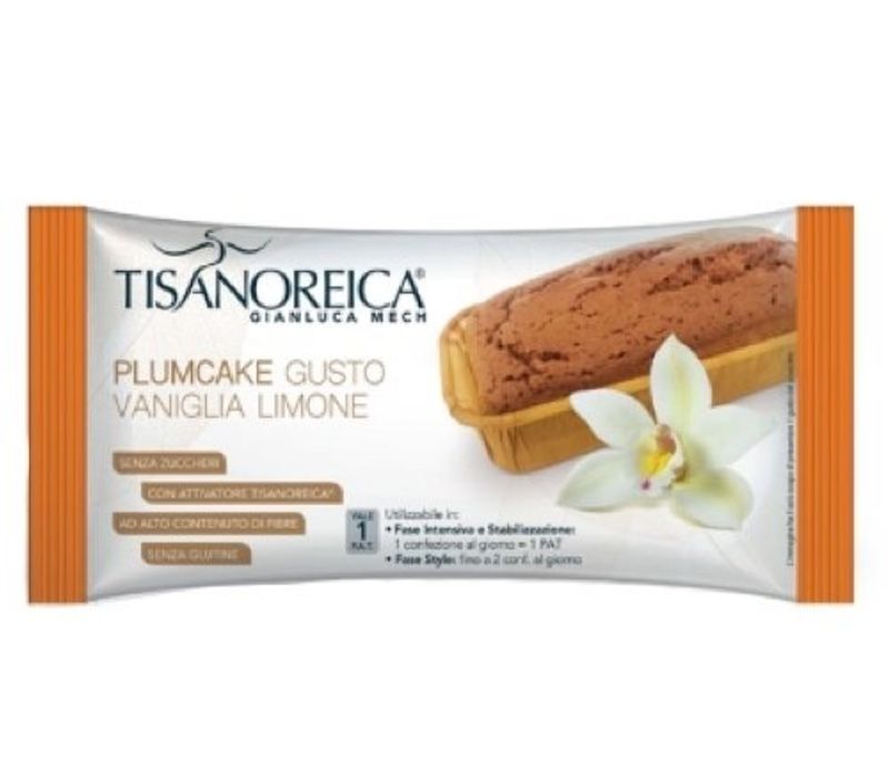 Tisanoreica Plumcake gusto Vaniglia Limone 50g-1