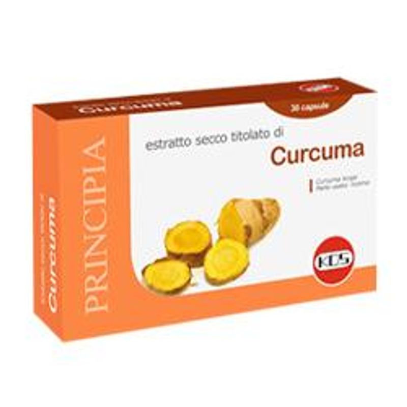 Kos Curcuma Estratto Secco digestione e transito intestinale 30 capsule-1